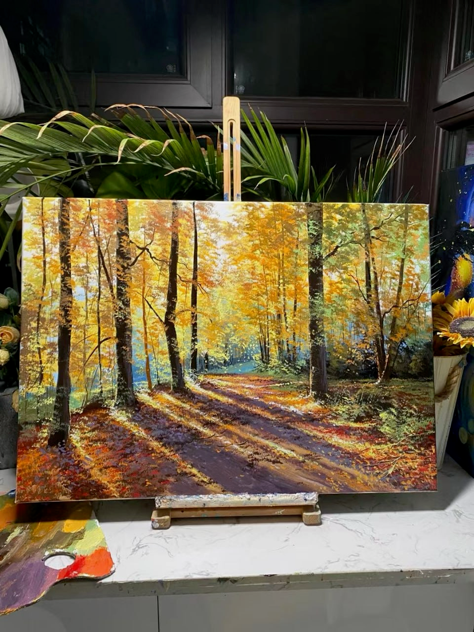 Majestic Oil/Pencil on Canvas