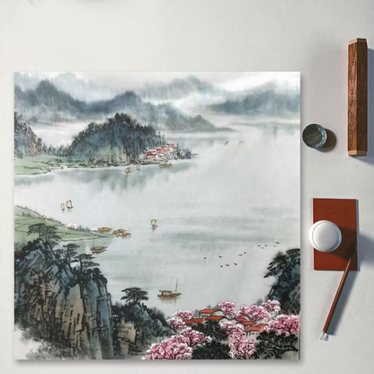 Majestic Oil/Pencil on Canvas