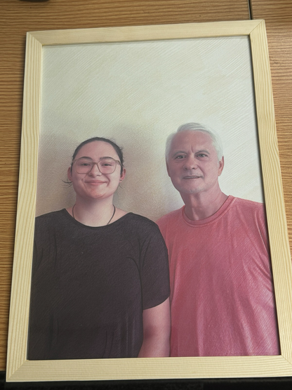 Majestic Oil/Pencil on Canvas